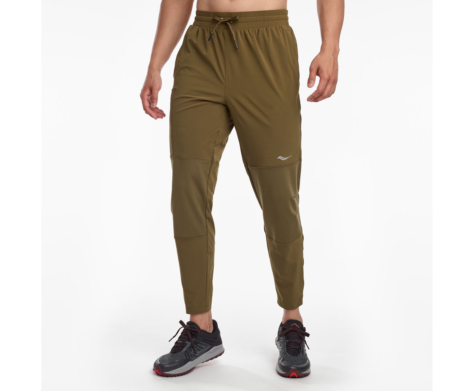 Men\'s Saucony Summit Jogger Pants Dark Olive | Singapore 620CTVE